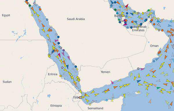 Mar Rojo: 18 navieras ya desvían sus líneas por Buena Esperanza