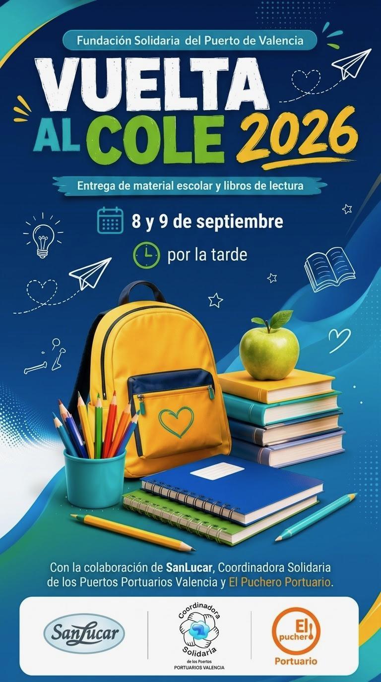 Coordinadora Solidaria Valencia entrega material escolar a 120 menores Coordinadora Solidaria Valencia entrega material escolar a 120 menores