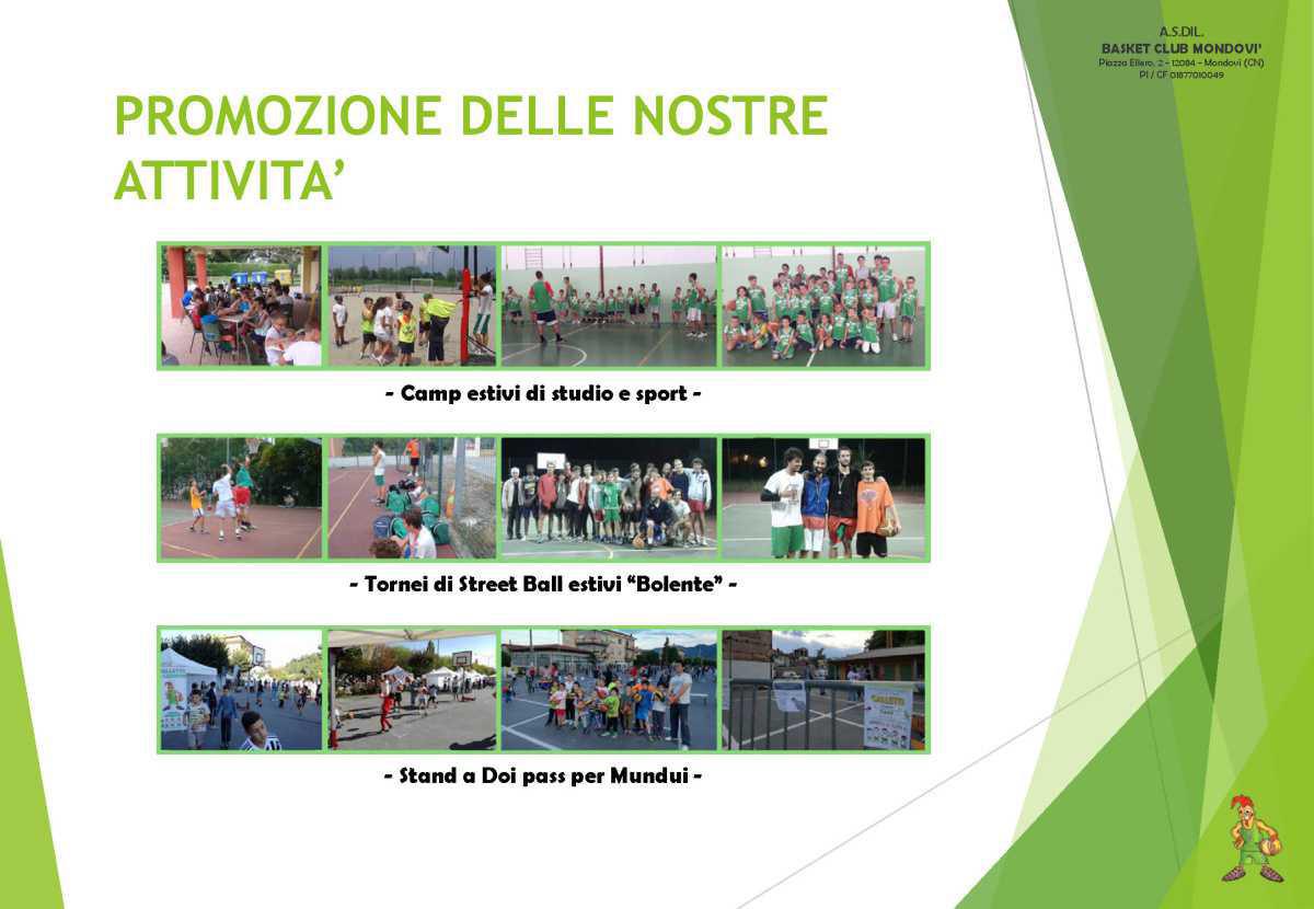 BASKET CLUB MONDOVI’: Since 1973 BASKET CLUB MONDOVI’: Since 1973