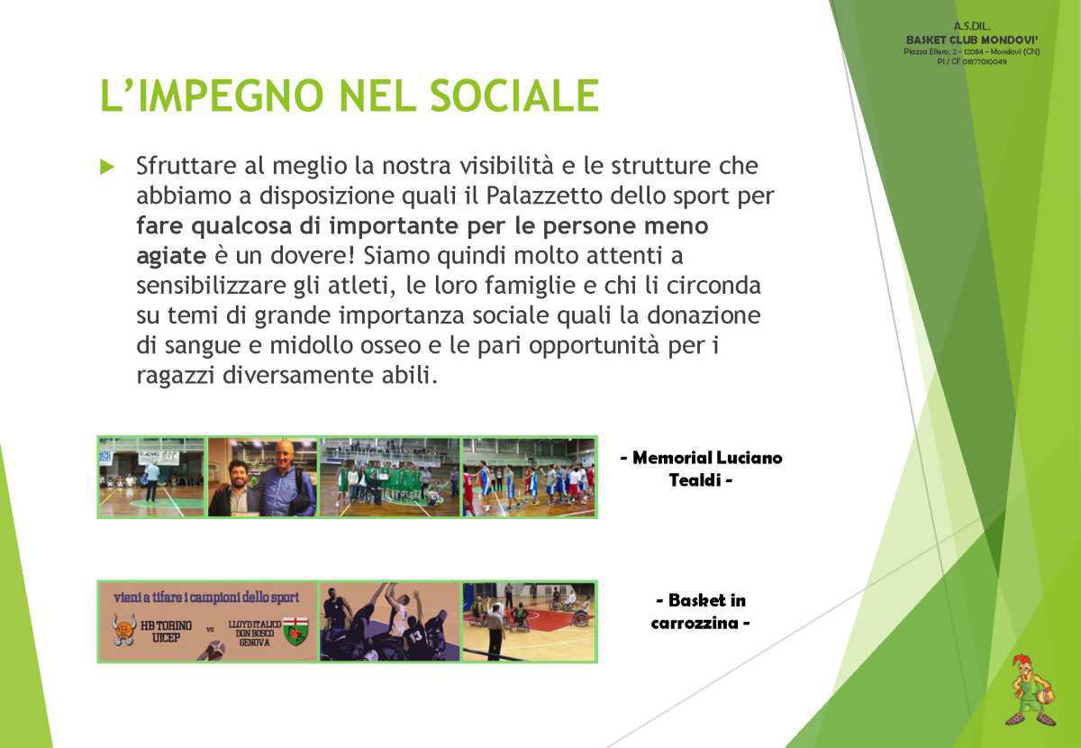 BASKET CLUB MONDOVI’: Since 1973 BASKET CLUB MONDOVI’: Since 1973