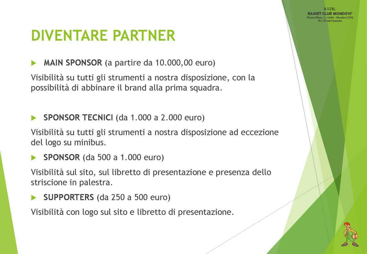 BASKET CLUB MONDOVI’: Since 1973 BASKET CLUB MONDOVI’: Since 1973