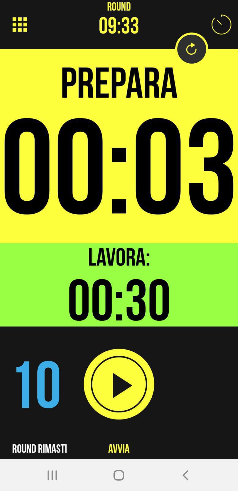 I TEMPI NEGLI ALLENAMENTI I TEMPI NEGLI ALLENAMENTI