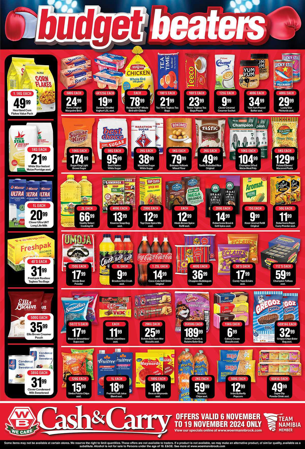 WB Cash & Carry and Wholesale Liquor Specials