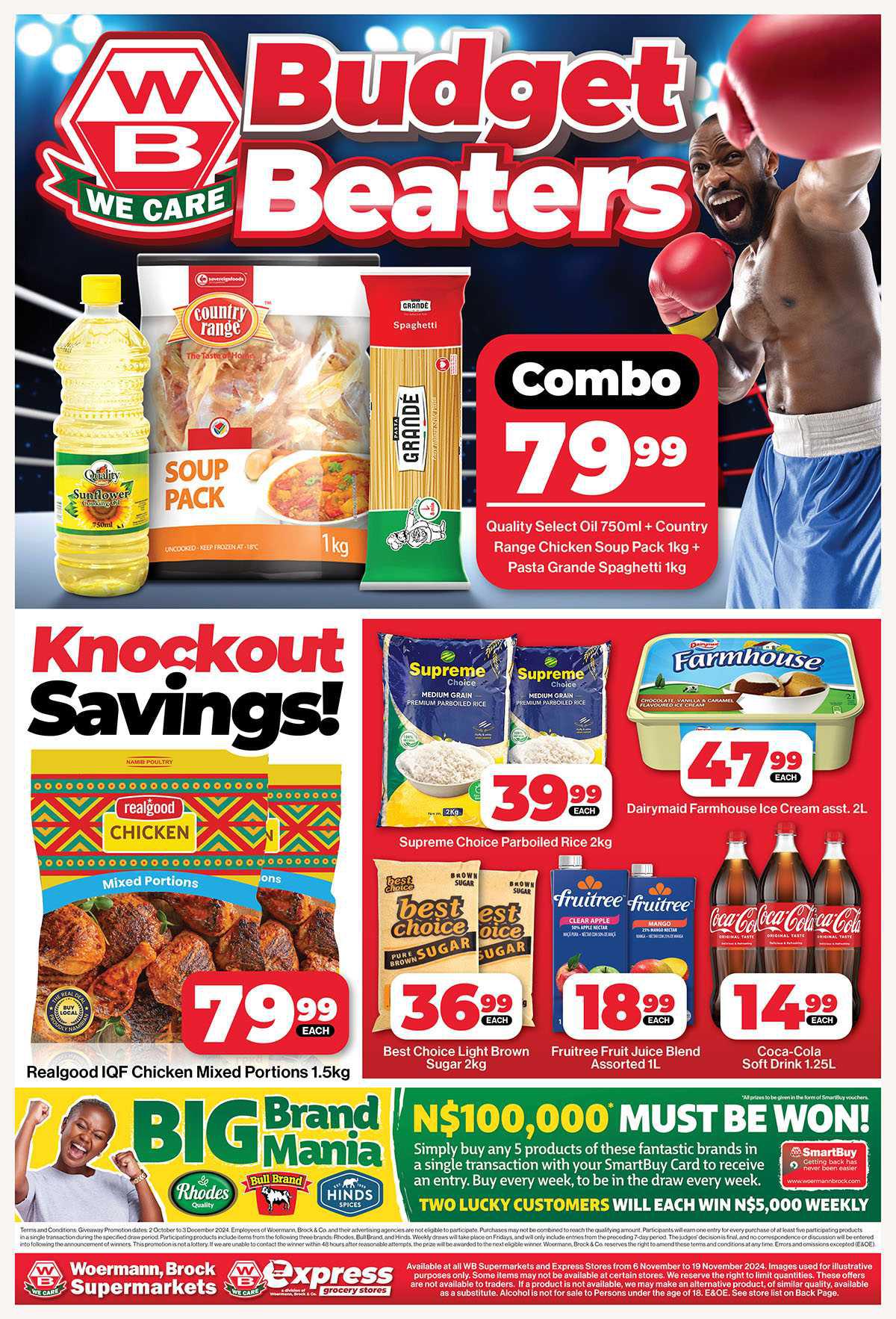 Special Offers now at the WB Supermarkets