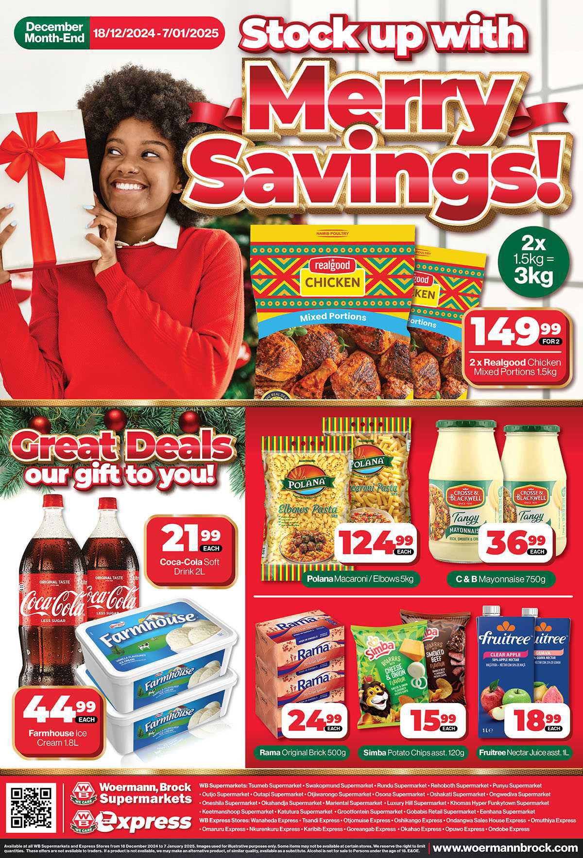 Special Offers now at the WB Supermarkets