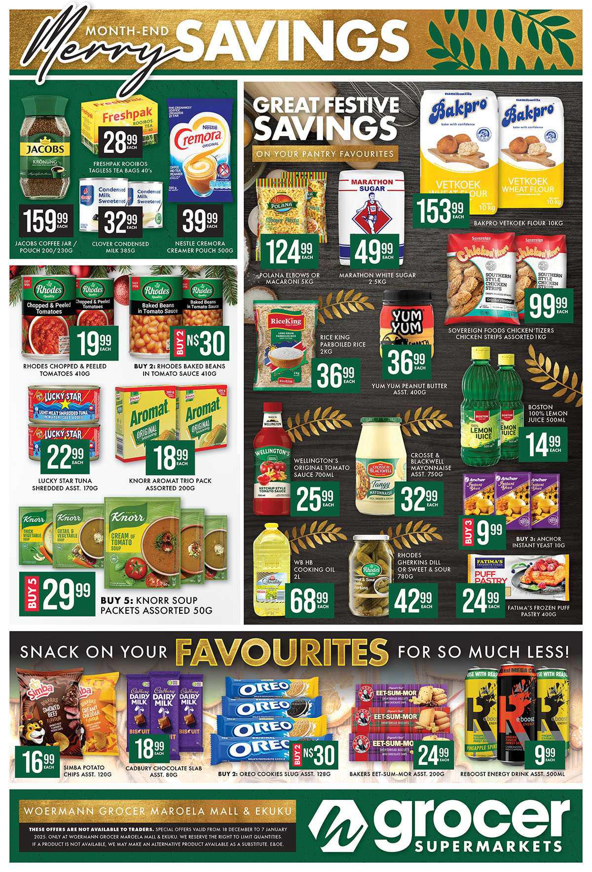 Woermann Grocer Offers