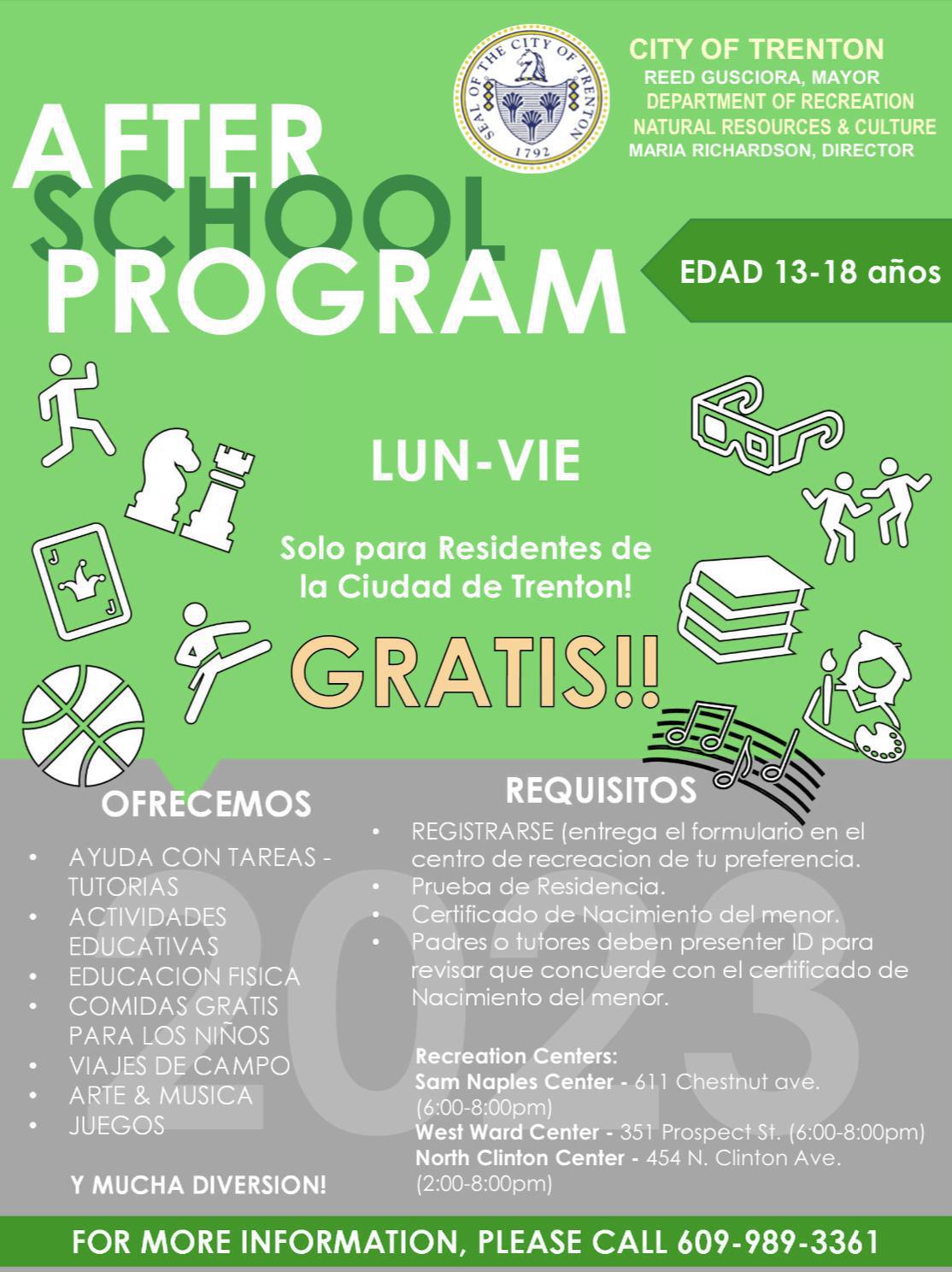 ( Teen Center ) The RISE Center (454 N. Clinton Ave) ( Teen Center ) The RISE Center (454 N. Clinton Ave)