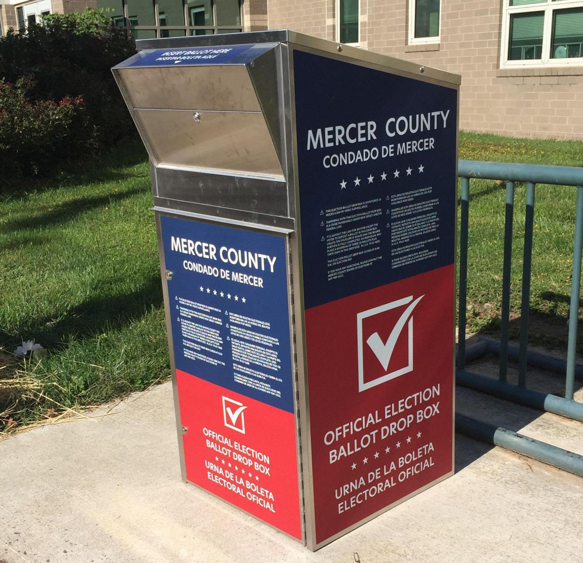 MERCER COUNTY BOARD OF ELECTIONS ( In front of entrance )