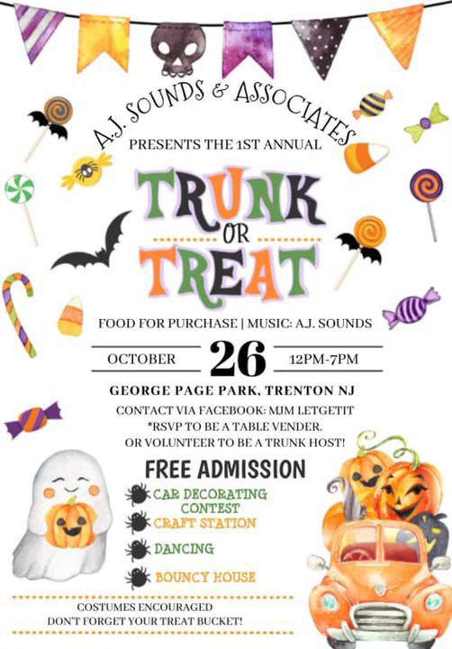 Trunk or Treat w/ A.J. Sounds & Associates