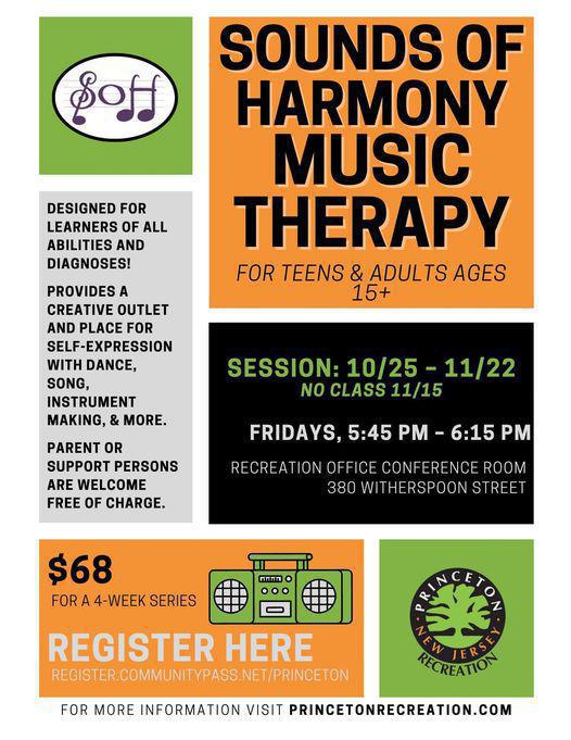SOUNDS OF HARMONY MUSIC THERAPY