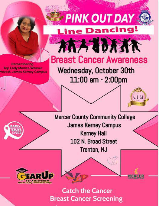 Pink Out Line Dancing ( Breast Cancer Screening )