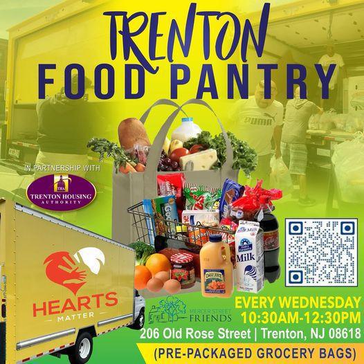 Trenton Food Pantry (​Every Wednesday 10:30am - 12:30pm)