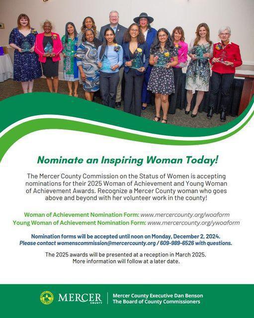 Nominate an Inspiring Woman Today! Nominate an Inspiring Woman Today!