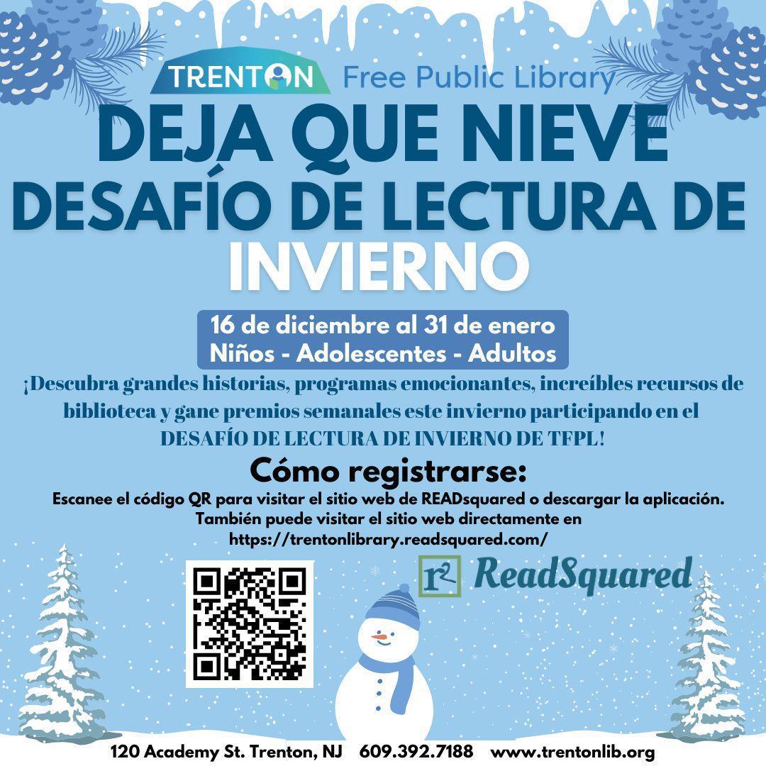 ¡El desafío de lectura de invierno de TFPL ya está AQUÍ