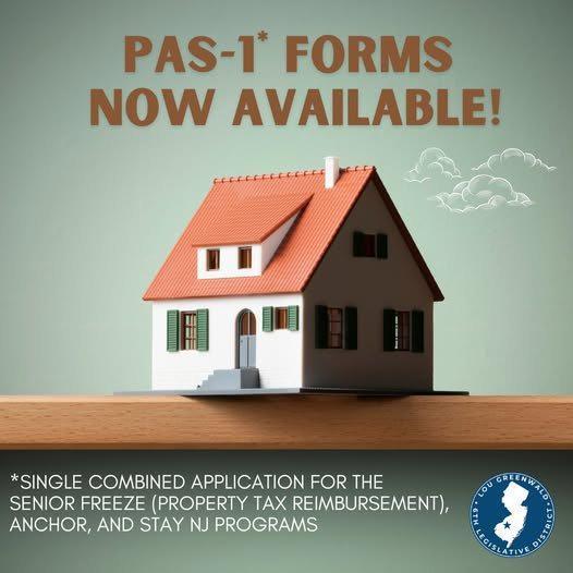  Stay NJ, ANCHOR, and Property Tax Reimbursement (Senior Freeze)