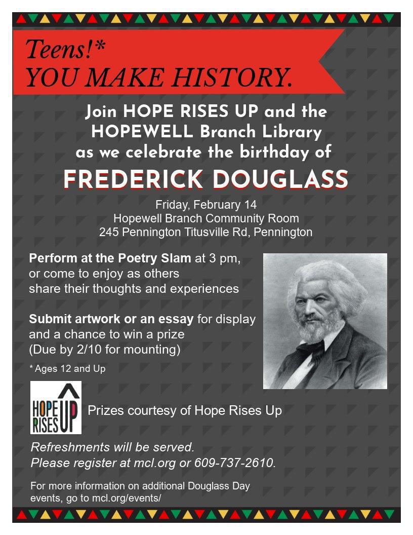 Frederick Douglas ( Poetry Slam ) 