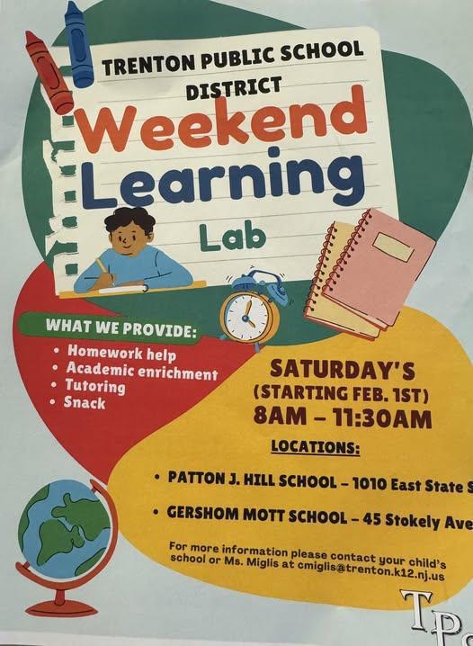 Weekend Learning Lab - Trenton Public School District