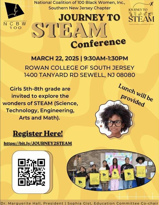 Journey to STEAM Conference ( Girls 5th - 8th Grades)