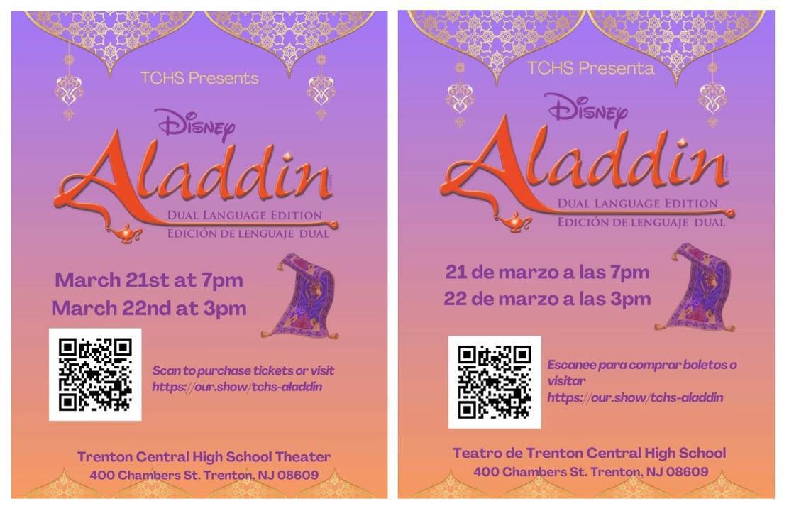 Disney's Aladdin - Trenton Central High School presents Dual Language Edition