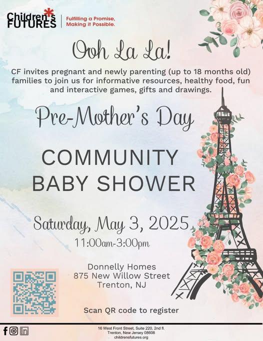 Pre-Mother’s Day Community Baby Shower