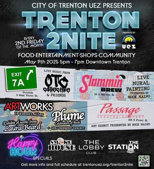 TRENTON 2NIGHT ( Every 2nd Friday ) TRENTON 2NIGHT ( Every 2nd Friday )