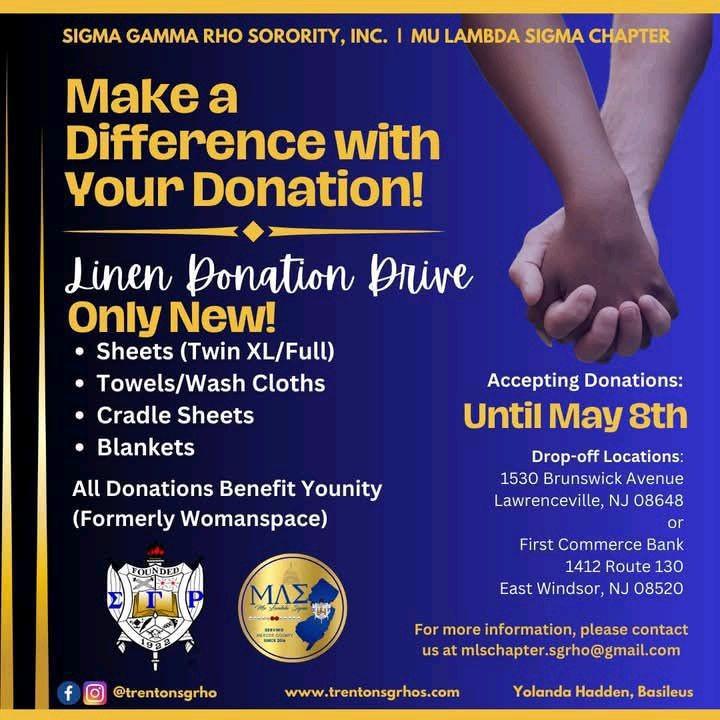 Make a Difference with Your Donation! - Sigma Gamma Rho Sorority Inc. | MU LAMBDA SIGMA CHAPTER