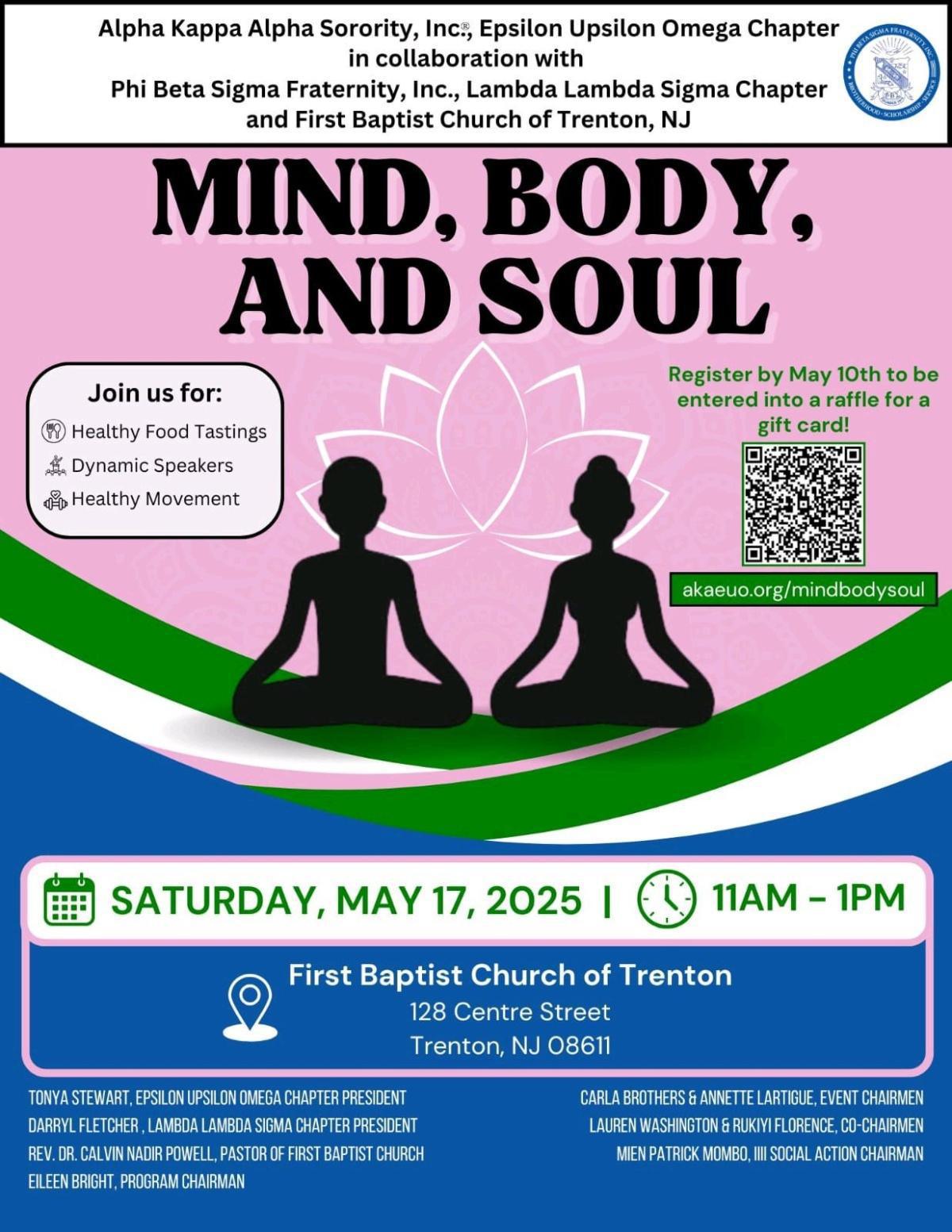 MIND, BODY, AND SOUL