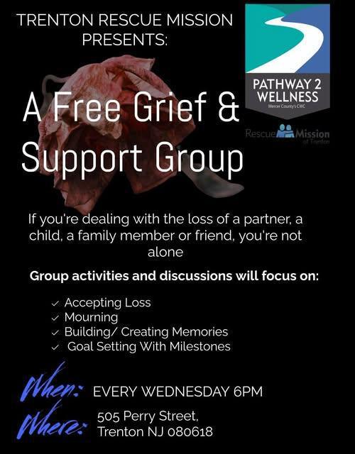 Grief & Support Group (Every Wednesday at 6pm)