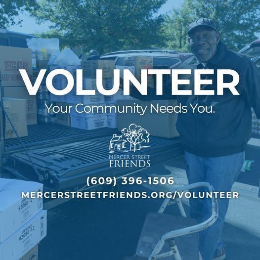 Mercer Street Friends has volunteer opportunities Mercer Street Friends has volunteer opportunities