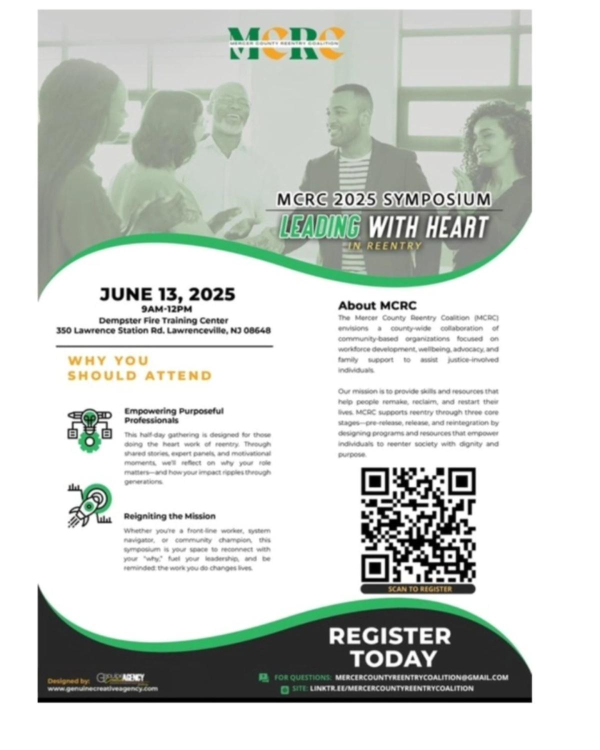  2025 Symposium - Mercer County Reentry Coalition 
