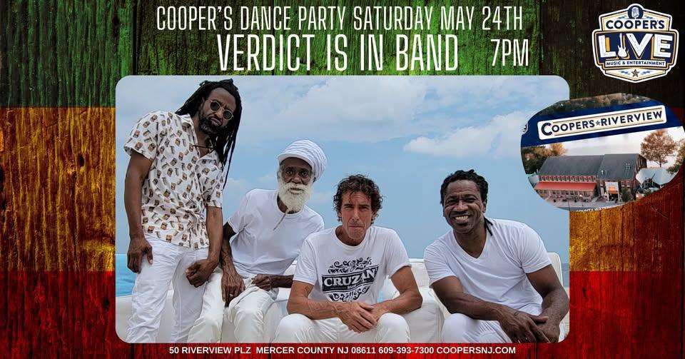 The Verdict Reggae Soca Band @Coopers Riverveiw