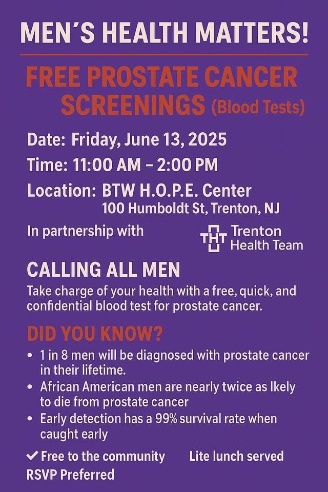 FREE Prostate Cancer Screenings (Blood Tests for Men)
