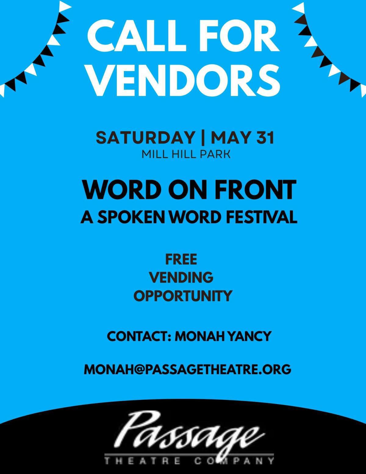 Word On Front - Spoken Word Festival