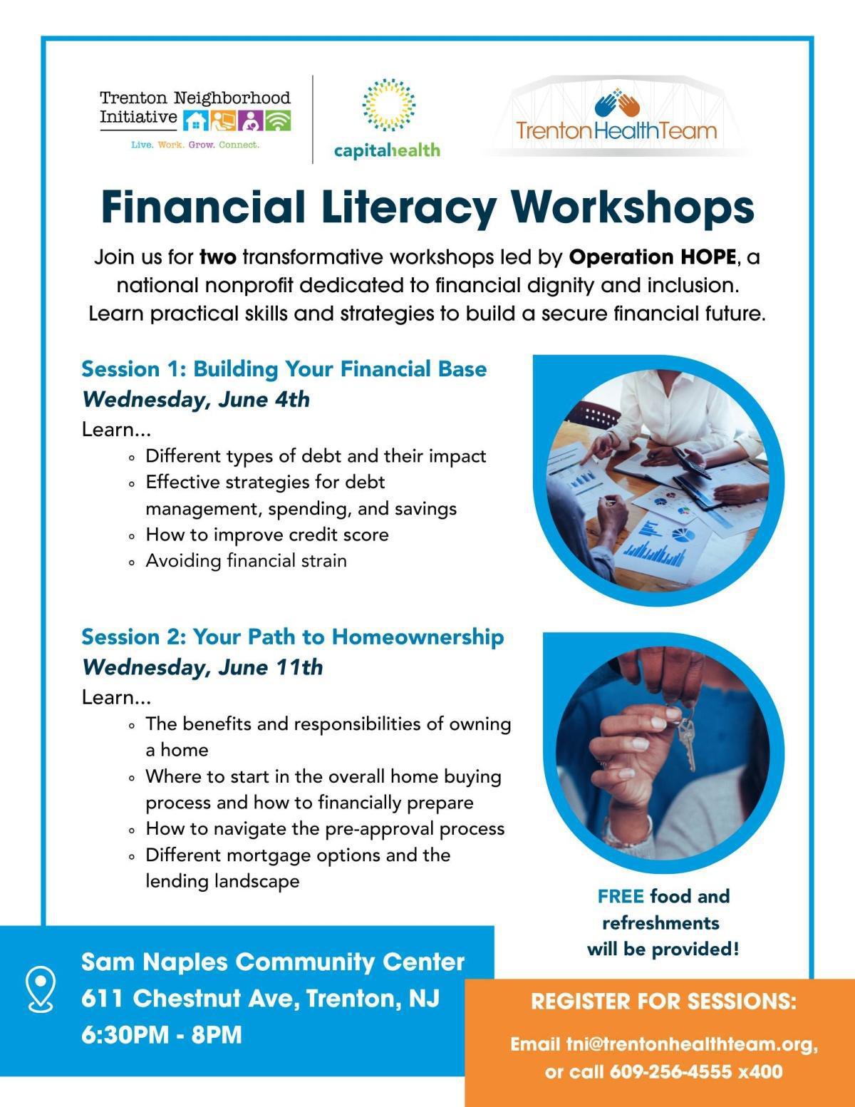 Financial literacy Workshop! - Your Path to Home Ownership
