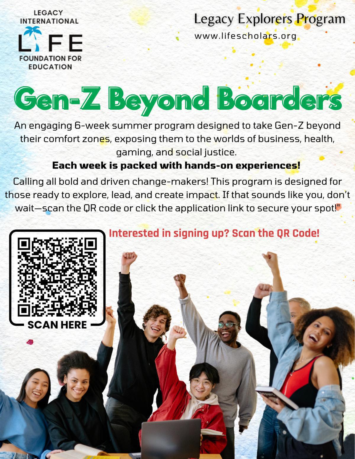 Gen-Z Beyond Border - 6-week summer program Gen-Z Beyond Border - 6-week summer program
