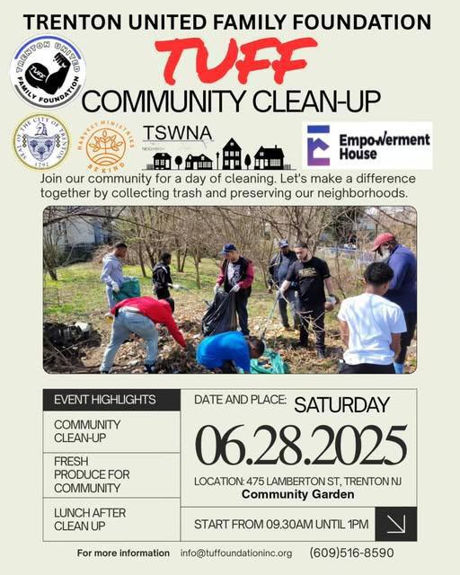 TUFF COMMUNITY CLEAN-UP ( Community Garden ) TUFF COMMUNITY CLEAN-UP ( Community Garden )