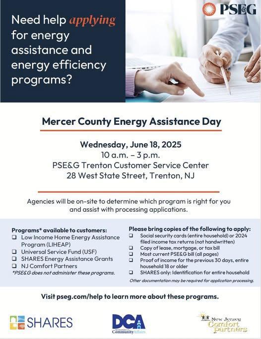 Mercer County Energy Assistance Day