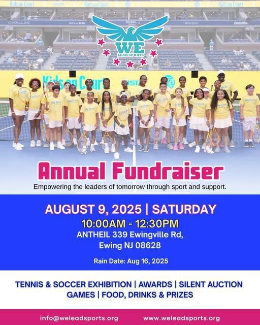 First Annual Fundraiser - WE Lead Sports Inc First Annual Fundraiser - WE Lead Sports Inc