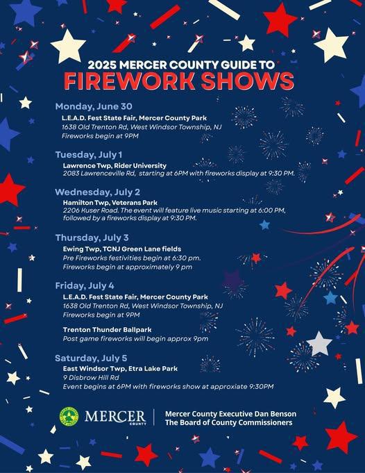 Firework Shows - East Windsor Two