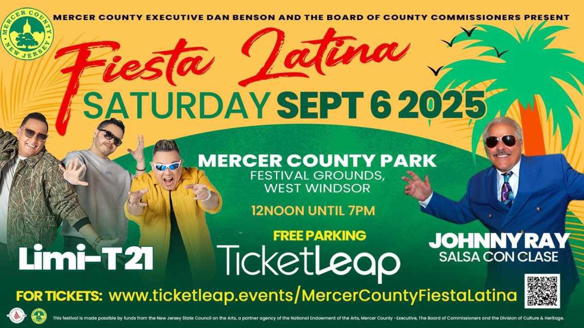 Mercer County Fiesta Latina w/Johnny Ray Salsa Con Clase and Limi-T 21