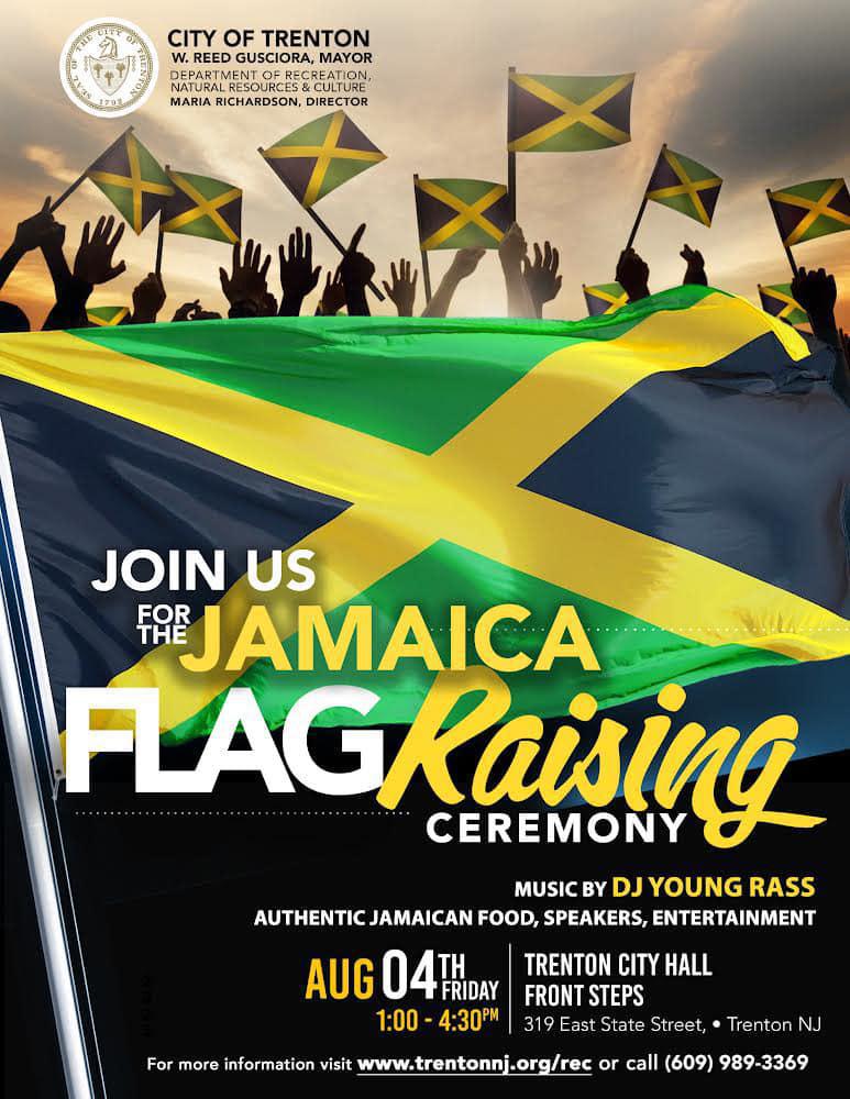 Flag Raising - Jamaican Independence Day! 