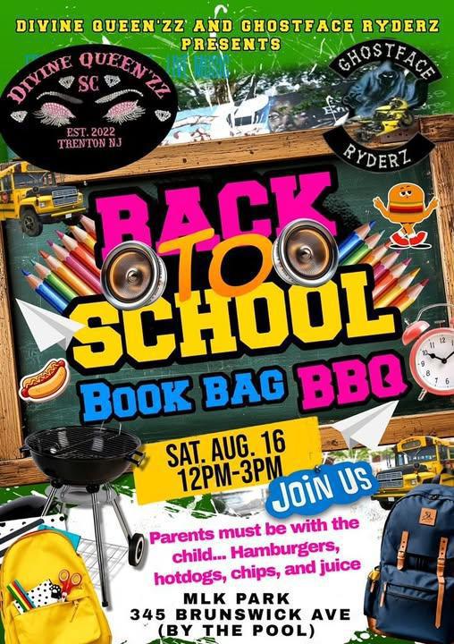 Back to School Book Bag BBQ