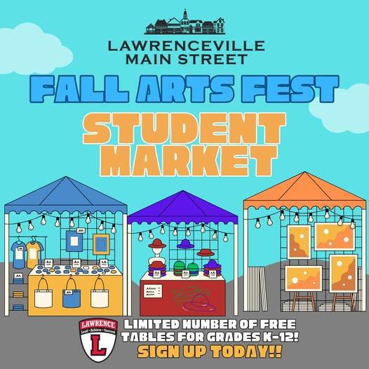 Fall Arts Festival Student Market 2025