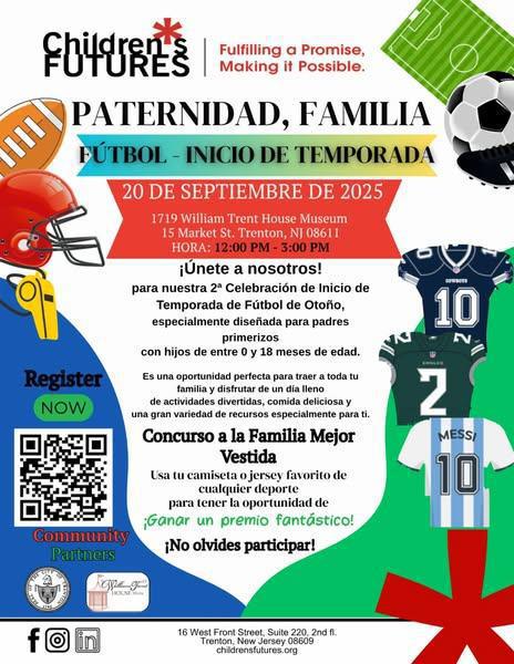 Children’s Futures' Fatherhood, Family & Football Kickoff!