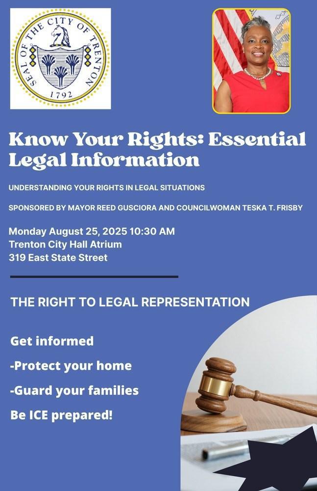 Know Your Rights!!! Essential Legal Information