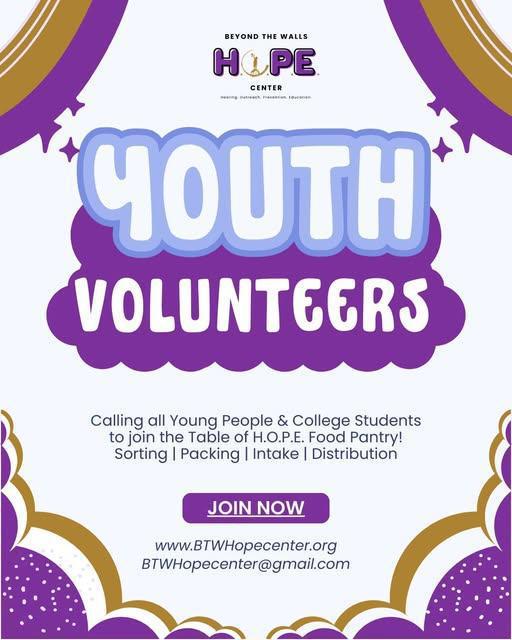Calling All Young Leaders! Join the Table of H.O.P.E