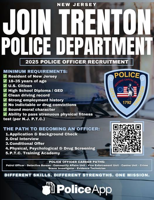 The 2025 Police Officer Recruitment is NOW OPEN! The 2025 Police Officer Recruitment is NOW OPEN!