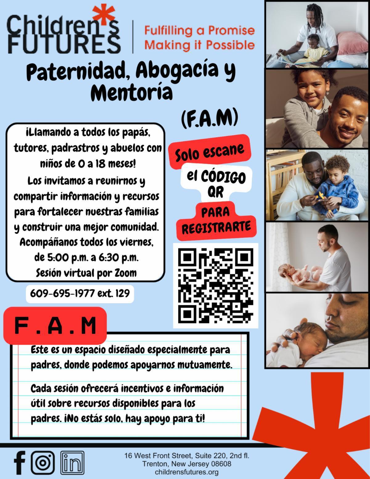 Calling all Dads, Guardians, Stepfathers & Grandfathers! / ¡Llamando a todos los papás, tutores, padrastros y abuelos!