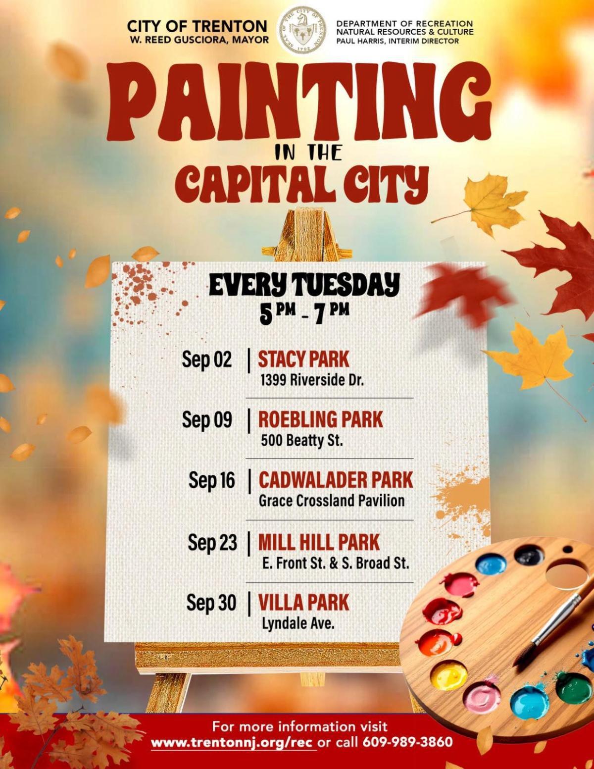 Painting In the Capital: Fall Edition