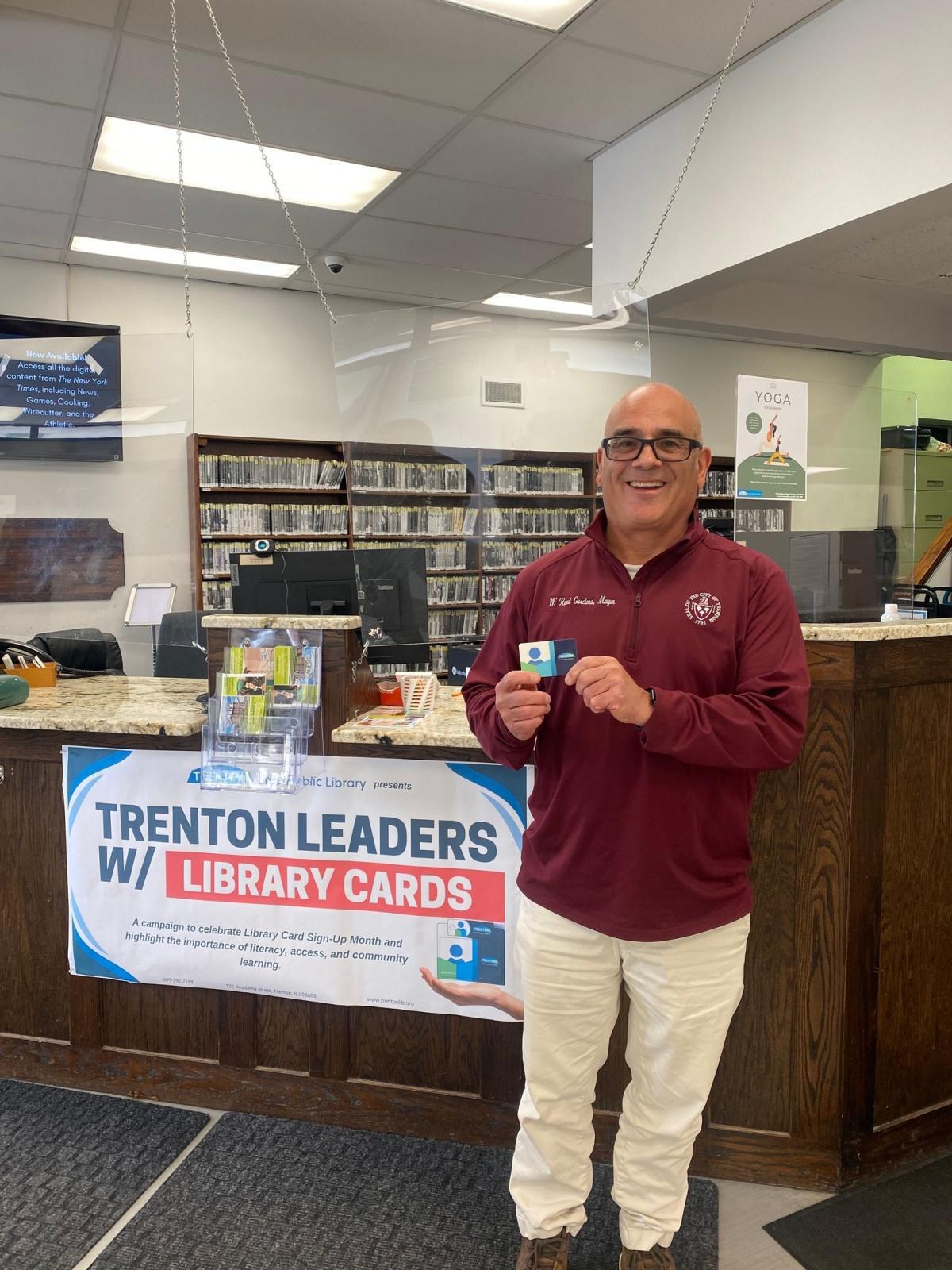 Leaders with Library Card Campaign Leaders with Library Card Campaign